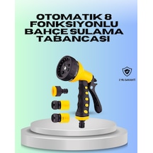 Cosmotex Ayarlanabilir Basınçlı 8 Modlu Bahçe Sulama Tabancası Hortum Aparatı
