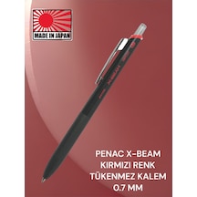 Penac X-beam Tükenmez Kalem 0.7 Mm Basmalı Kırmızı