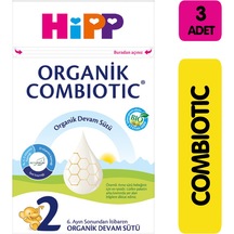 Hipp Organic Combiotic Devam Sütü 2 Numara 800 Gr 3 Lü Paket