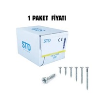 Std Sunta Vidası 5,0 X 35 Paket 200 Adet Krom
