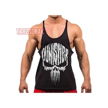 Tarzsokak Gym Tank Top Fitness Sporcu Atleti Gym113 Siyah