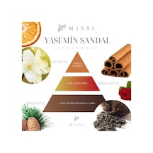 130 Cc Lotus Şişe Yasemin Sandal Kokulu Taşlı Oda Kokusu 50 x 22