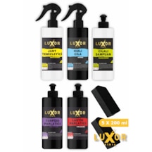 Luxor Kimya 200ml 5'li Oto Bakım Seti Oto Yıkama Seti