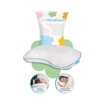 Viscofoam Yarım Ay Boyun Destekli Ortopedik Yastık Visco Yastık 60x40x12.5cm