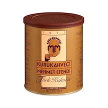 Kuru Kahveci Mehmet Efendi Türk Kahvesi 250g - Arabica Çekirdek 3'li Ekonomik Paket - 3 Adet Tarı