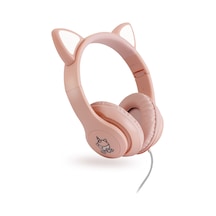 Polosmart FS56 Mikrofonlu Kedi Figürlü Kulak Üstü Kulaklık