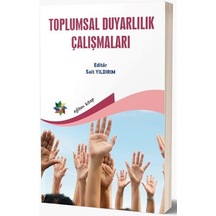 Toplumsal Duyarlılık Çalışmaları / Dr. Sait Yıldırım