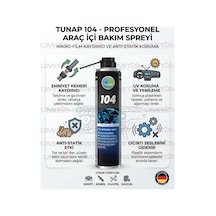 104 Profesyonel Araç İçi Bakım Ve Torpido Yenileyici Sprey - Emniyet Kemeri Kaydırıcı 400ml