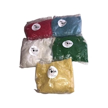 Renkli Dekoratif Kum Oyuncak Kumu Vazo Kumu Bahçe Dekor Saksı Teraryum Kum 5 x 3500 G