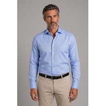 Bisse Mavi Regular Fit Cepsiz Klasik Uzun İtalyan Yaka Gömlek Gmkls252181 D35 Bisse Mavi Regular Fit Cepsiz Klasik Uzun İtalyan Yaka Gömlek Gmkls252181 D35