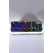 Oyuncu Klavyesi Q Klavye Rgb Işıklı Mouse li - Lisinya 92121427