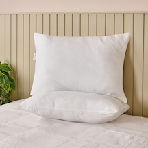 Soft 2'li Microfiber Yastık - Beyaz - 50x70 Cm Çok Renkli