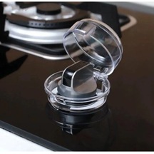 Ocak Düğmesi Koruyucu Kapak 2 Adet Çok Renkli