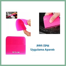 Bşkvirgo Ppf/tph Silikon Çekçek Ragle Cam Filmi Çekme Uygulama Aparatı Pembe 6x7.5cm Bsk2026