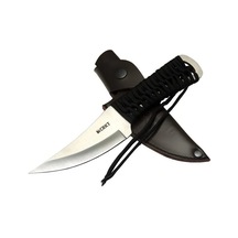 Crkt Scrub Fixed 2712 Wy Kamp / Outdoor Bıçak 22, 5cm - İpli Sap, Deri Kılıflı