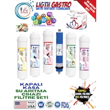 Kapalı Kasa 6 Filtre 10 Aşamalı Filtre Seti