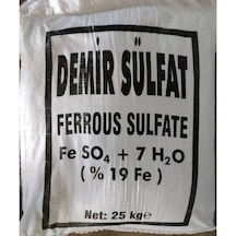 Demir Sülfat Kara Boya 25 Kg