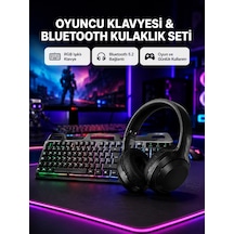 Hn01 Kulaklık + Pg-8018 Oyuncu Klavyesi Set - Bayi Depom
