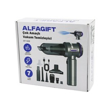 Oto Araç Type-c Sarjlı El Tipi Basınçlı Hava Üfleme - Süpürge 7 Başlık 100w Dp-568 5570 Diğer