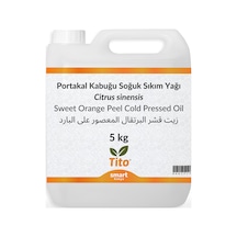 Portakal Kabuğu Soğuk Sıkım Yağı Citrus Sinensis 5 Kg