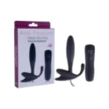 Truva Shop 7 Modlu Anal Ve Vajinal Vibratör Zenci Silikon Anal Tıkaç