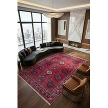 Dekoratif Halı Kaymaz Taban Leke Tutmaz Yıkanabilir Kilim Özel Ölçü Salon Halısı 3040
