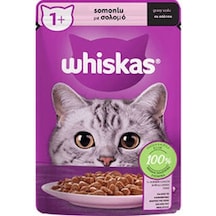 Pouch Sos İçinde Somonlu Yetişkin Kedi Konservesi 12 Adet 85 Gr
