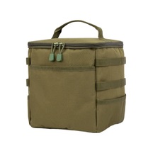 10l Kamp Saklama Çantası Büyük Kapasiteli Gaz Tankı Saklama Çantası Çok Green Polonya Yeşil