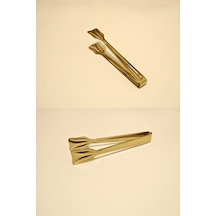 Çelik Gold Şeker Maşası - Küp Şeker Maşası-13 Cm-1 Adet