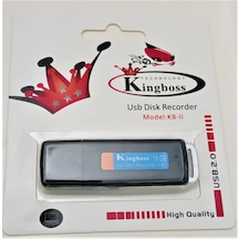 Kingboss 16 GB Usb 2.0 Taşınabilir Mini Ses Kayıt Cihazı
