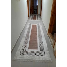 Yolluk Halı Kaymaz Tabanlı Yıkanabilir Yolluk 43 Çok Renkli