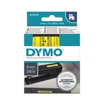 Dymo D1 Sarı/Siyah Yedek Şerit 9Mm X 7Mt 40918