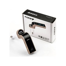 Car G7 Bluetooth Aux Araç Kiti Fm Transmitter Mp3 Çalar Kit
