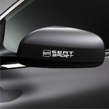 Seat 3 Araba Yan Ayna Araç Sticker Yapıştırma 2Adet