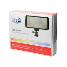 Kts LED-K228A Profesyonel Video Led Işık
