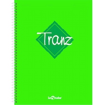 A4 Defter Kareli Yeşil Tranz 200 Syf Yeşil