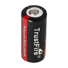 Trustfire 16340 880 Mah 3.6V - 3.7V Pcb Korumalı