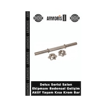 Delux Serisi Salon Ekipmanı Bedensel Gelişim Aktif Yaşam Kısa Krom Bar