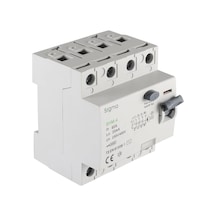 Sigma 4x40a 30ma 6ka Ac Tip Trifaze Kaçak Akım Koruma Rolesi
