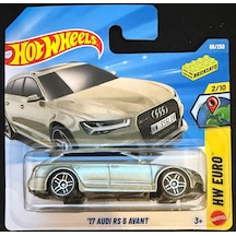 Hot Wheels Tekli Arabalar '17 Audi Rs 6 Avant Jjk90 Euro Çok Renkli