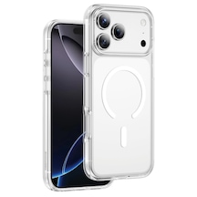 Apple İphone Uyumlu 17 Pro Şeffaf Sararmayan İnce Koruyucu Telefon Kılıfı
