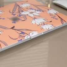 Macbook Pro 16 Kılıf Baskılı Sert Hard Case İnce Hafif Darbe Çizilme Koruma Mat Yüzey Uyumlu Macbook Pro A2141 2019 Sarı