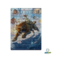 Ghostbastır Design Buz Devri 99 Parça Ayaklı Puzzle Dekoratif Çocuk Yapbozu 0147