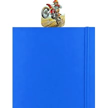 Enduro Motorcu Kitap Ayracı