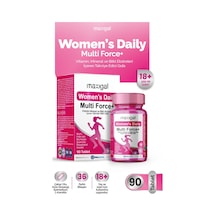 Maxigal Women's Daily Multi Force + Vitamin, Mineral Ve Bitki Ekstreleri İçeren Takviye Edici Gıda 90 Tablet