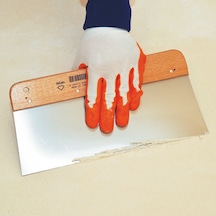 Macun Ispatulası Çeliği Ahşap Saplı Macun Spatula 30 Cm