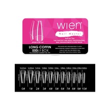 Yeni Nesil Protez Tırnak Jel Tips Soft Gel Tips Long Coffin 550 Adet