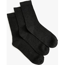 Koton Basic 3'lü Soket Çorap Seti Antrasit 4sam80063aa 4SAM80063AA931 Antrasit