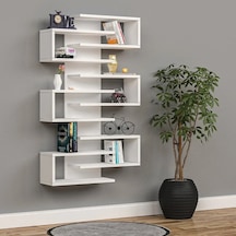 Lucky Raflı Kitaplık Mdf Siyah