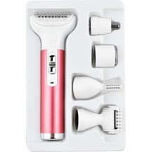 5'i 1 Arada Kadın Bikini Vücut Tüyleri Tıraş Makinesi Seti Usb Tüy Alma Epilatörü Kadınlar İçin Tüy Alma Makinesi